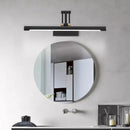 Axyaa Foldable LED Lighted Mirror Headlights for Bathroom Cabinets & Shower Makeup