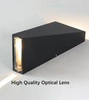 Axyaa Waterproof LED Wall Light for Porch & Garden, Aluminum Lamp for Indoor & Outdoor Lighting