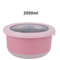 Axyaa Stainless Steel Food Sealing Bowl with Lid - Fresh-keeping Lunch Box