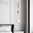 Axyaa Minimalist Wall Lamp for Living Room Bedroom Nordic Hotel Coffee Shop