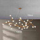 Axyaa Modern LED Pendant Light Chandeliers for Home Decor and Indoor Lighting