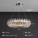 Axyaa Gold Crystal Chandelier: Luxury Lighting for Dining, Living, Bedroom, Kitchen Island