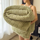 Axyaa Super Soft Velvet Queen Size Blanket - Ultra Cozy and Warm