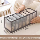 Axyaa Underwear Sock Jeans Bra Organizer Drawer Box Divider Storage Grids Mesh
