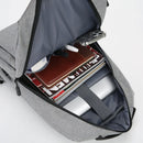 Axyaa Men's Large Laptop Backpack: Business, School, Travel, Outdoor Sports, Multi-layer Design