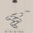 Axyaa Modern Dining Room Chandeliers LED Pendant Ceiling Light for Living Room