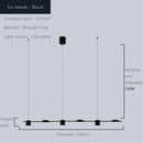 Axyaa Modern LED Pendant Light Chandelier for Living Room Kitchen Dining Bar