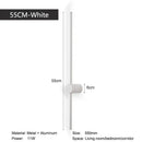 Axyaa Copper Black LED Wall Sconces Touch Dimmable Lighting Fixtures 8w-20w