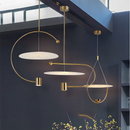 Axyaa Modern Pendant Lights: Indoor LED Chandelier for Stylish Dining Room