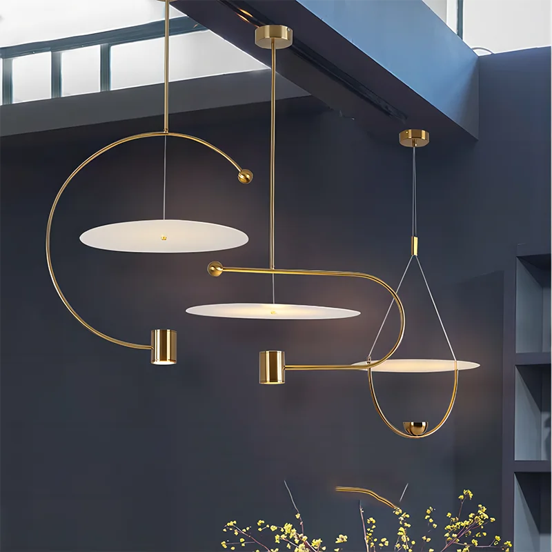Axyaa Modern Pendant Lights: Indoor LED Chandelier for Stylish Dining Room