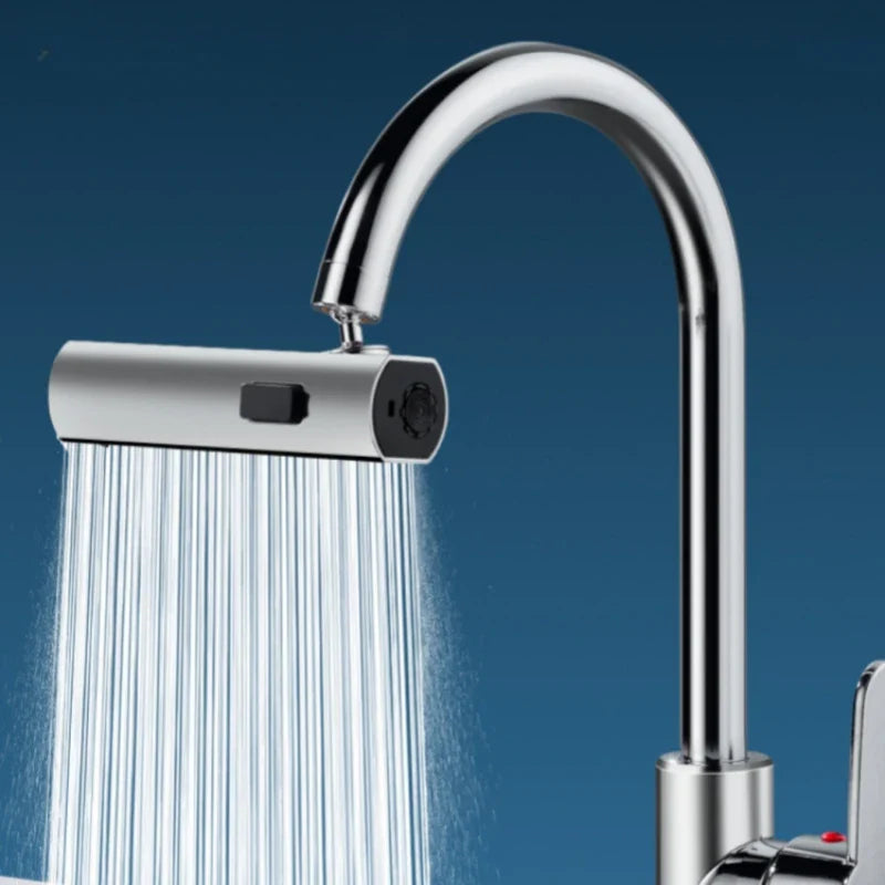 Axya Waterfall Faucet Bubbler Nozzle Booster Rotating Connector