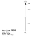 Axyaa Slim Pendant Lights: Bedroom & Living Room Hanging Lamp, Bedside Suspension