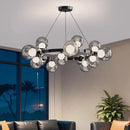 Axyaa LED Pendant Light for Modern Home Decor & Dining Room Chandeliers