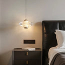 Axyaa LED Chandelier: Modern Pendant Lamp for Living Room, Dining Room, Bedroom, and Restaurant Decor