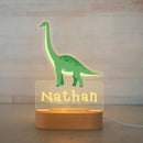 Children's Animal Night Light Custom Name Lamp by Axyaa: Personalized Acrylic Baby Room Decor