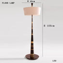 Axyaa Black Gold Floor Lamp - French Designer Standard Light for Living Room