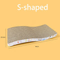 Axyaa Cat Scratch Board: Durable Corrugated Furniture Bed for Cats