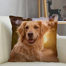 Axyaa Golden Retriever Dog Sofa Pillowcase for home decor