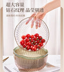 Axyaa Clear Salad & Fruit Bowl Set - Multipurpose Household Dish