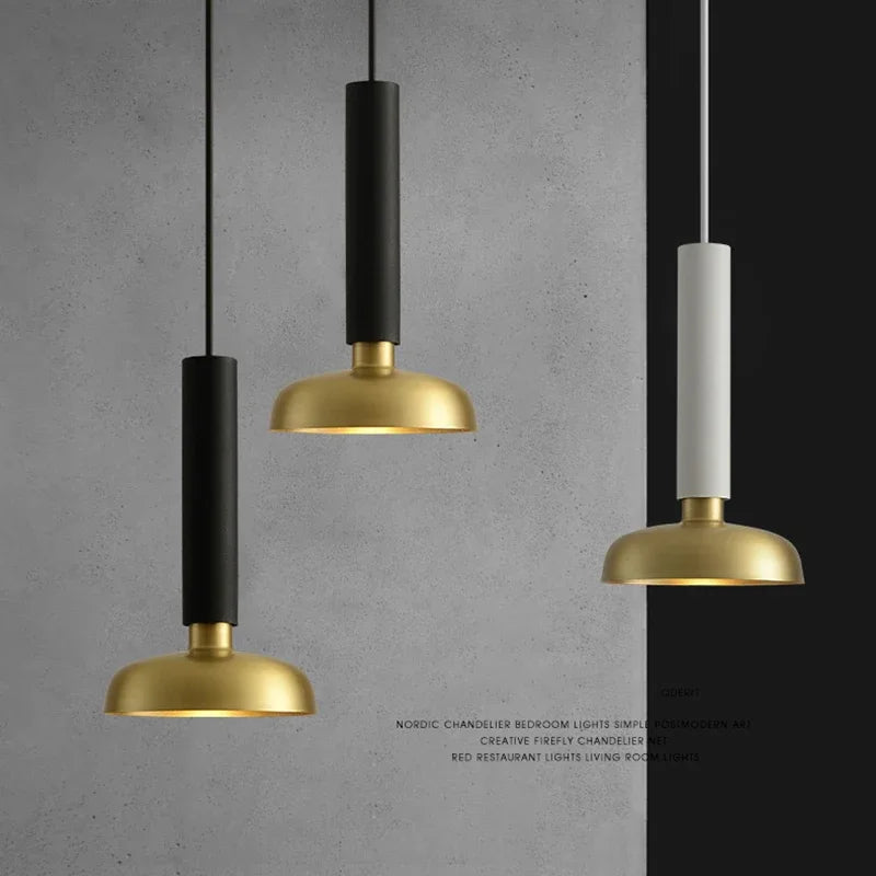 Axyaa Nordic Pendant Lights LED 7W Chandelier Modern Indoor Lighting