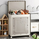 Axyaa Laundry Storage Box with Rollers & Large Capacity for Home Organization