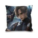Axyaa Leon Kennedy Anime Pillowcase - 45x45 Decorative Cushion Cover