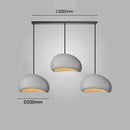 Axyaa Wabi Sabi 3-Light Grey Chandelier - Simple Nordic Design