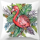 Axyaa Flamingo Cushion Cover 45*45cm – Home Sofa Decor Pillowcase