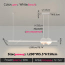 Axyaa LED Chandelier Pendant Lamp for Kitchen Dining Room, Dimmable Restaurant Lighting