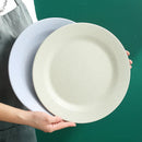 Axyaa Blue Green Polypropylene Dinner Plates Set of 4/10 - Eco-Friendly Lightweight Tableware