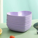 Axyaa Small Dish Fruit Dish Set for Table Classification, Food Grade, Multi-function, Portable