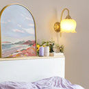 Axyaa Copper LED Wall Sconce for Bedroom, Bathroom, and Staircase