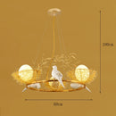 Axyaa Modern LED Chandelier Pendant Ceiling Light for Indoor Dining Room Lighting