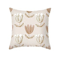 Axyaa Floral Print Cushion Cover for Luxury Home Decoration