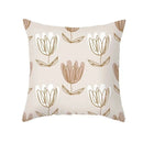 Axyaa Floral Print Cushion Cover for Luxury Home Decoration