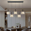 Axyaa Crystal Chandelier Pendant Light for Living Room and Bedroom