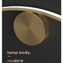 Axyaa Nordic Minimalist LED Wall Lamp for Bedroom Living Room Decor
