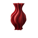 Axyaa Geometric Ceramic Vase Colorful Stripes Flower Arrangement Home Decor