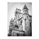 Axyaa Giraffe Eiffel Tower Canvas Art Print Modern Home Decor