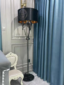 Axyaa Modern Fabric LED Floor Lamp for Home Decoration and Reading