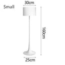 Axyaa Mushroom Designer Floor Lamp E27 for Living Room Bar Restaurant Decor White Black