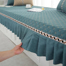 Axyaa Linen Quilted Bay Window Mat - Sofa Cushion & Kang Mat 2025