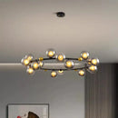 Axyaa LED Chandeliers for Modern Living Room Indoor Lighting