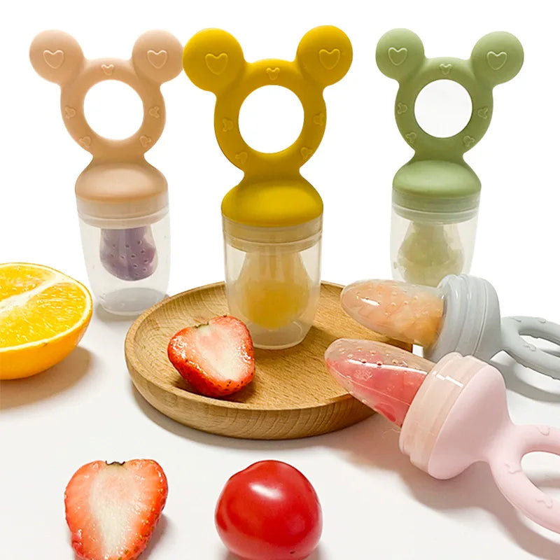 Axya Baby Fruit Feeder Pacifier - Safe Silicone Nibbler for Kids