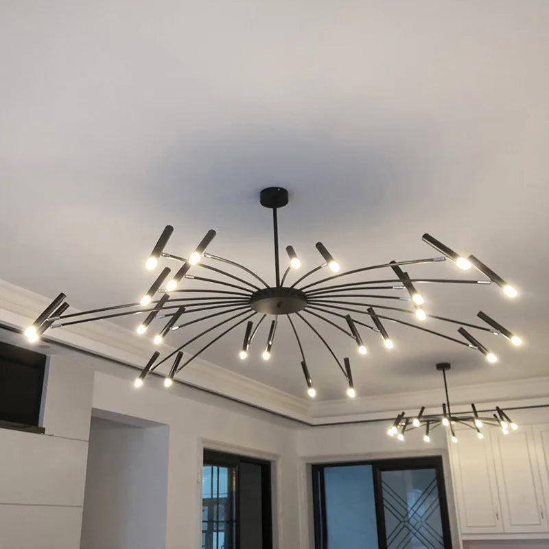 Nordic Designer LED Chandelier for Modern Living Spaces by Axyaa