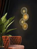 Axyaa Round LED Wall Lamp for Bedroom and Corridor Lighting