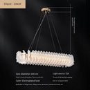Axyaa Crystal Flower Chandelier - Minimalist Style for Living Room, Bedroom, and Hall