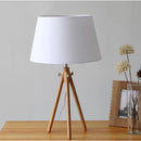 Axyaa Solid Wood Triangular Floor Lamp - Modern, Creative, Vertical, Warm Lighting