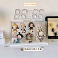 Acrylic Axyaa Display Stand for Action Figures, Dustproof Mystery Box, Toy Storage Cabinet