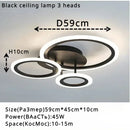Axyaa Modern LED Ceiling Lamp - Stylish Bedroom Lighting